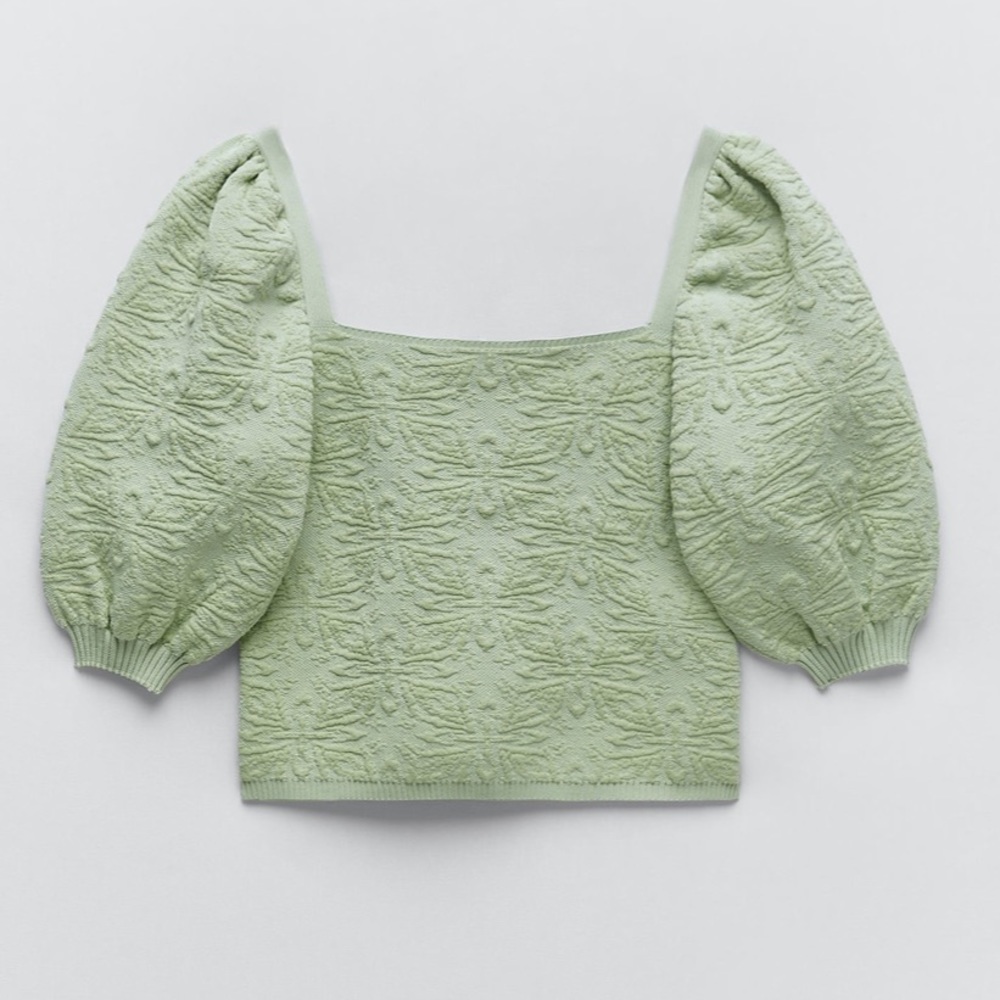 Zara Puff Sleeve Top